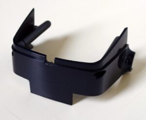 Stuurkolom cover achter boven blauw Bec XS