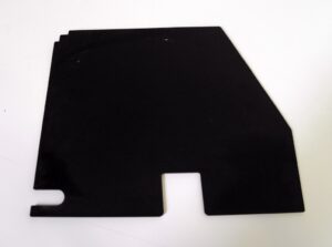 Spatbordzijkant achterframe Bec XS