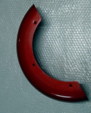 Spatbord achter red metallic Tr6