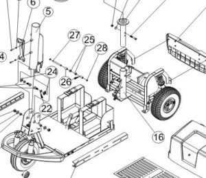 Afstandsbus 11mm, Fortress Calypso (nr.25)