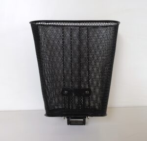 Boodschappenmand voorzijde zwart Mezzo 3