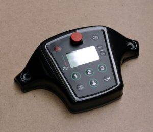 Dashboard bovenzijde zwart inclusief printplaat Solo 3