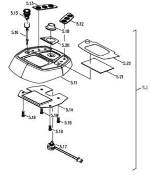 Galaxy Plus;Boven dashboard only untill batch #5160 (Nr.5.11
