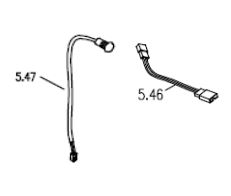 Galaxy Plus;Kabel tbv sensor halveren snelheid (Nr.5.46)