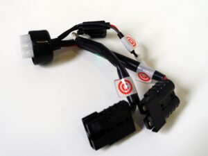 Kabel tussen accuaansluiting en de controle box Excel