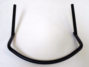 Galaxy II;Voorbumper, staal, ZWART