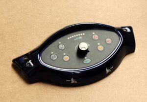 Galaxy II;Dashboard compleet Lightning Blue