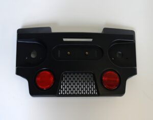 Achterbumper zwart ABS Pride Victory