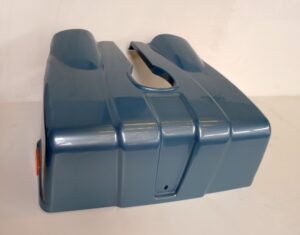 Mc Accubakdeksel E-model blauw