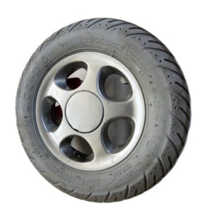 Elite2; achterwiel massief compleet