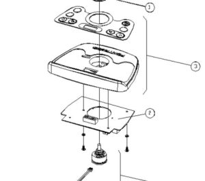 Printplaat console, Fortress Calypso (Nr.2)